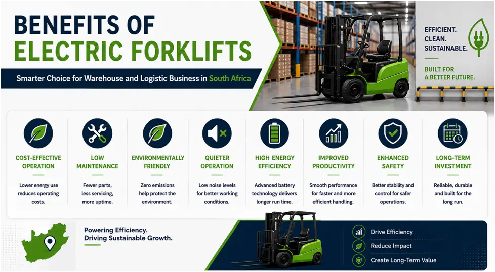 Electric Forklifts for Sale in Pretoria