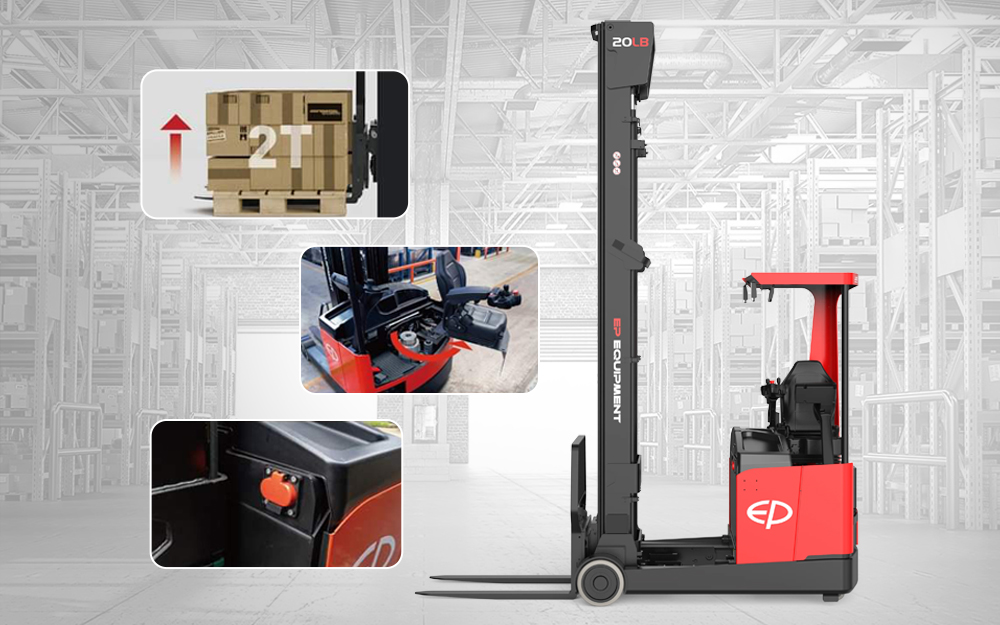 Lithium-Ion Reach Trucks for Sale