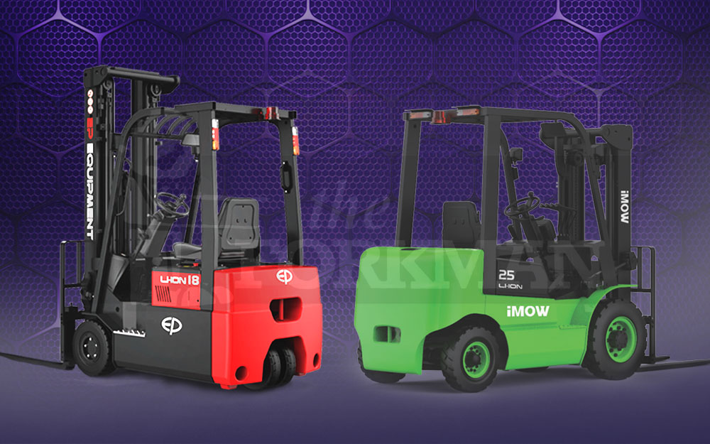 Battery Forklifts for Rent